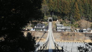 塩郷の吊橋